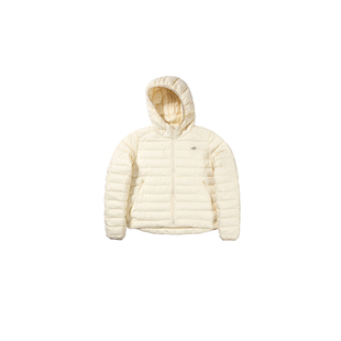 UNRETRO 防水轻薄90白鸭绒短款排骨羽绒服女冬季保暖小个子外套