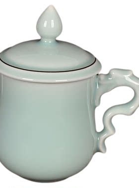 特价青瓷茶杯陶瓷复古水杯