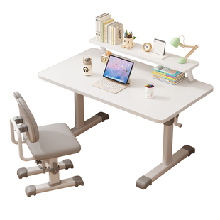 可移动卧室电脑桌升降床边桌家用简易办公桌长桌子工作台学生书桌