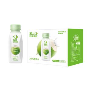 轻上百分百解渴椰子水100%果汁饮品NFC0椰汁水椰汁整箱官方旗舰店