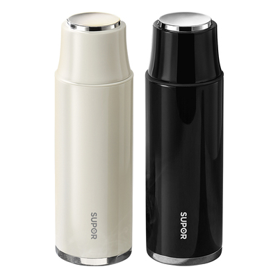 苏泊尔保温杯男款大容量焖泡茶水杯316L不锈钢磁吸杯盖送爸爸父亲