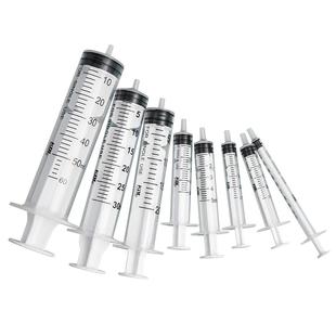 1毫升5/10/20ml一次性医用注射器针管注器针筒带针头无针喂食打针