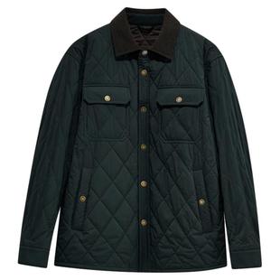 [商场同款]九牧王男士2025秋冬新款翻领棉服猎装夹克衬衫外套