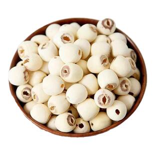 莲子干货去芯湘莲白莲食用500g特级煮粥包邮湘潭新莲2025净重无心