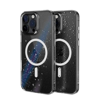 switcheasy适用2024款新苹果16手机壳iphone16promax防摔银河保护套全包16plus星空图案软硬16pro磁吸透明壳