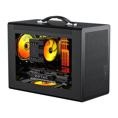 未知玩家P60黑色MATX机箱便携