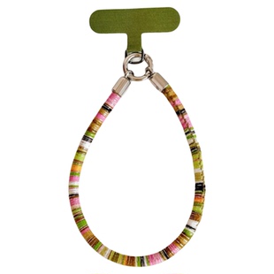 波西米亚风手机挂绳度假旅游防丢手腕绳高端金丝绒手绳ccd背包钥匙扣耳机u盘彩色腕带挂件链垫片结实diy挂饰