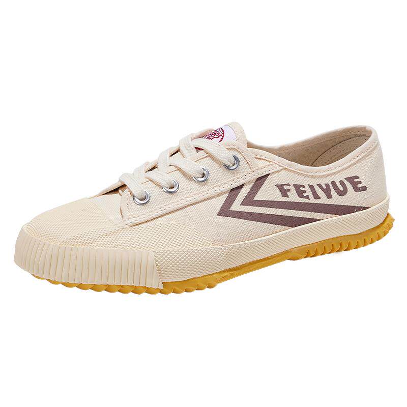 feiyue/飞跃少林田径鞋2025春季款男女同款经典复古透气帆布鞋子