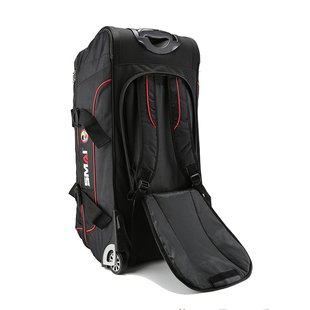 SMAI空手道拉杆包WKF认证比赛专业包护具收纳包健身训练双肩背包