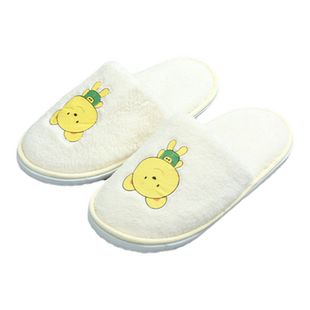 儿童一次性拖鞋酒店民宿居家待客防滑小孩卡通可爱加厚拖鞋
