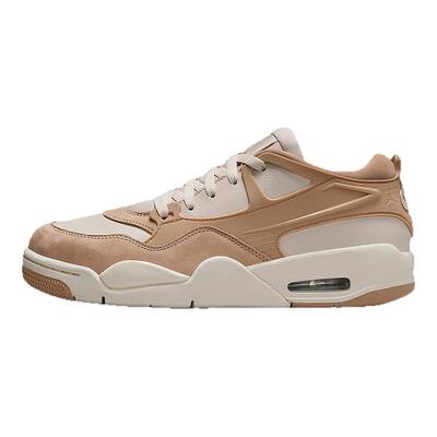 nike耐克女鞋AIR JORDAN 4RM AJ4白棕复古休闲鞋篮球鞋FQ7940-202