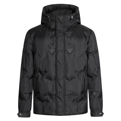 【90白鸭绒】Mangano曼加龙冬季保暖男士连帽宽松外套加厚羽绒服