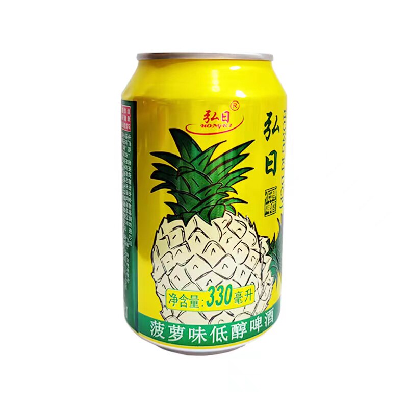 聚会低醇贵州菠萝啤果啤330ml