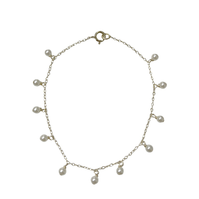 douxair满天星珍珠项链女