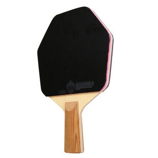 六边形乒乓球拍手工贴双面反胶底板JEELS吉乐异形碳桧木横拍直拍