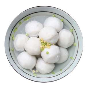 精致潮菜 达濠海鱼丸 手打那哥鱼丸1斤包邮可速冻 顺丰