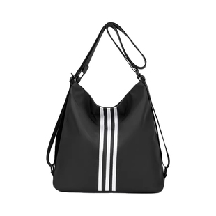 帆布包女一包三用背包2025新款双肩单肩斜挎大学生上课通勤托特包