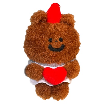 朴坊TUNEEGOODS爱心小熊毛绒挂件