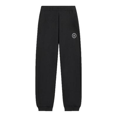 李宁运动裤加绒男2025年冬季新款保暖休闲直筒高弹梭织裤AYKV629