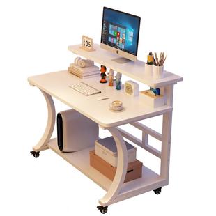 床边桌可移动卧室家用小桌子学生书桌学习桌简约办公桌懒人电脑桌