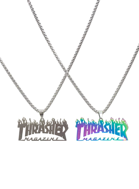 caimou淬火火焰项链潮土酷蹦迪