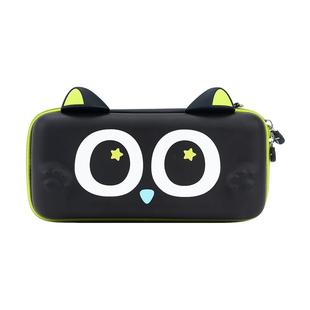 极想 任天堂switch2收纳包罗小黑正版联名PU硬壳包适配NS oled大容量可爱手拿包猫耳游戏主机配件周边