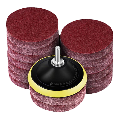角磨机植绒砂纸打磨盘