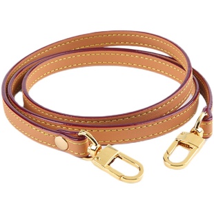 100cm窄带斜挎包带配件变色皮肩带牛皮斜跨带背带替换适用麻将包