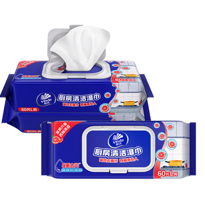 维达厨房湿巾去油|超1000次加购