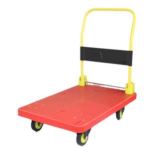 极静音平板车搬运拉货小推车便携式家用折叠手推车快递小拖车
