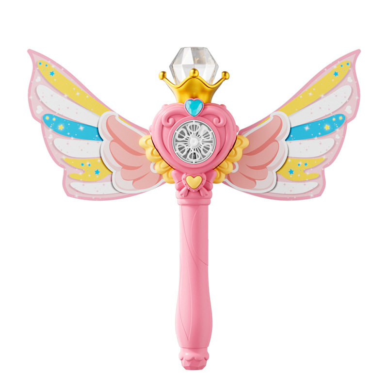 天使魔法棒泡泡机泡泡枪玩具礼物