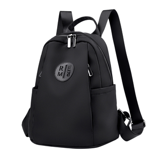 双肩包女旅游轻便高颜值牛津布中年户外徒步登山高级感小众小背包