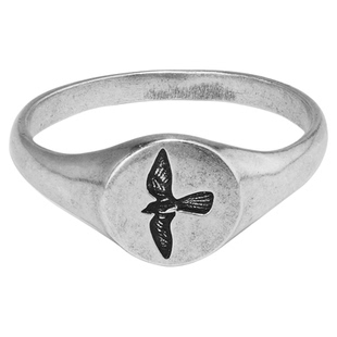 RONINMADE复古小众简约雷恩戒指情侣男士女士指环印章中古礼物