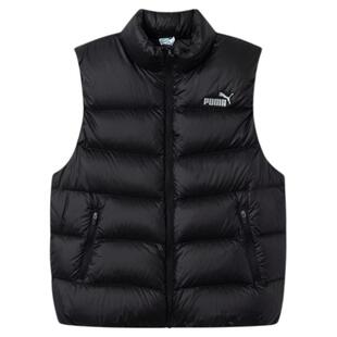 PUMA彪马童装新款男童女童冬季立领羽绒服马甲轻量保暖防泼水外套