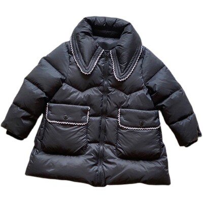 HERROYAL小香风羽绒服优雅保暖