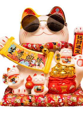 店铺摆件招财进宝旺财运收银台