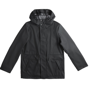 HUNTER男装男士户外露营旅行轻便防泼水多口袋大容量夹克连帽外套