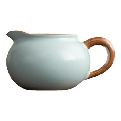 恬静生活汝窑天青公道杯