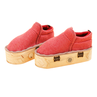 可行走艾灸鞋家用脚足底全身暖