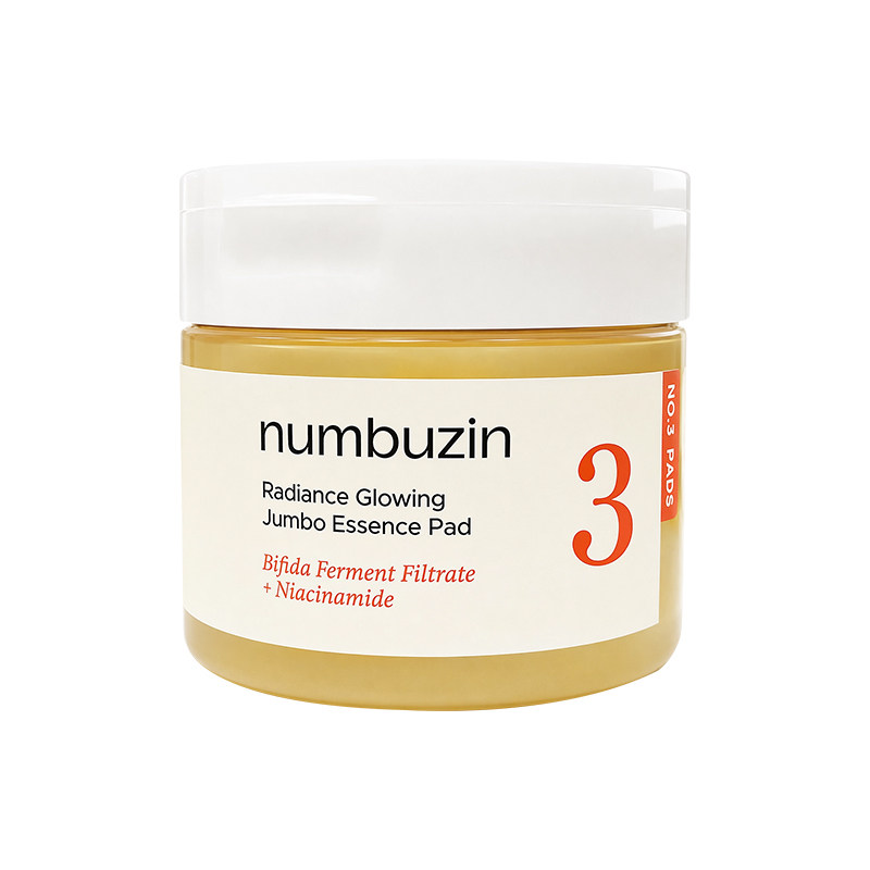 numbuzin3号提亮湿敷棉片70片