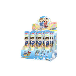 卡游名侦探柯南自动铅笔盲盒笔推理笔记追寻版第1弹儿童活动按动笔不断芯0.5mm学生一年级2b考试专用正版文具