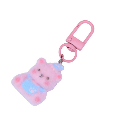 植绒小动物手机链挂件