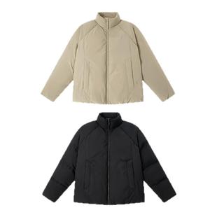 吕小虎ACTUP 2025新款90白鸭绒羽绒服冬季男立领防风潮流保暖外套