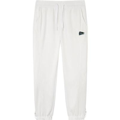 GXG男装 商场同款白色收口针织长裤 22年秋季新品城市户外系列