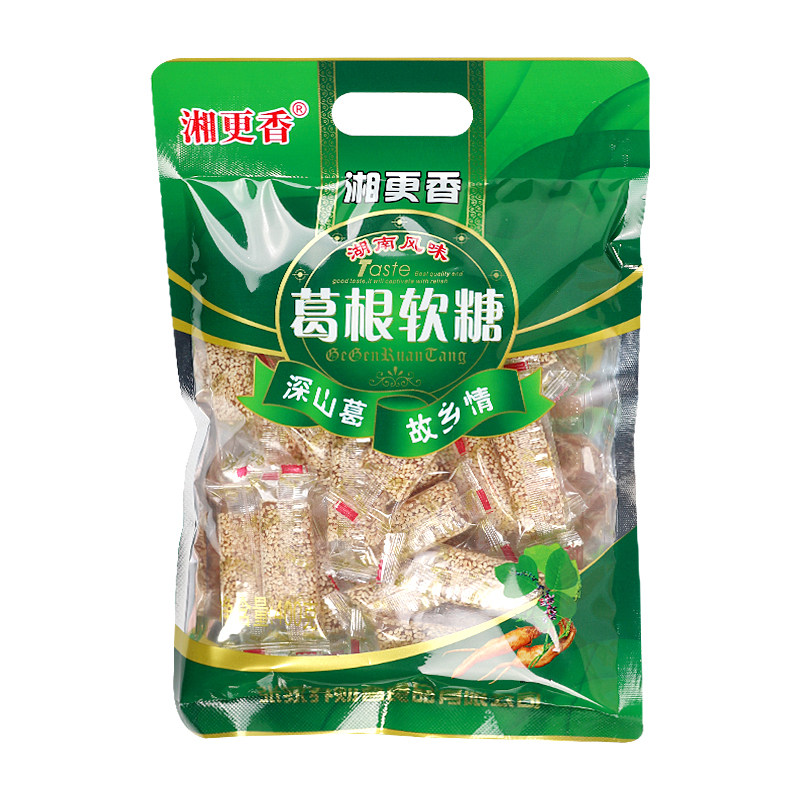 食用湘更香葛根软糖办公室零食