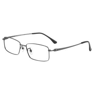 超轻纯钛小方框男斯文败类商务小脸高度近视同款可配度数眼镜框潮