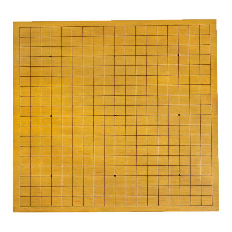 围棋棋盘新榧木拼盘新中式象棋围棋实木棋盘19路双面棋盘现货批发