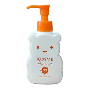日本kissme奇士美儿童防晒霜乳小熊敏肌婴幼儿宝宝专用隔离紫外线