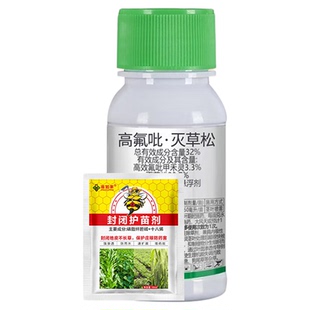 西瓜苗后专用除草剂甜瓜西瓜除灰灰菜马齿苋香附子高氟吡灭草松药