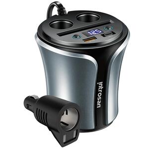 英才星车载充电器超级快充点烟器